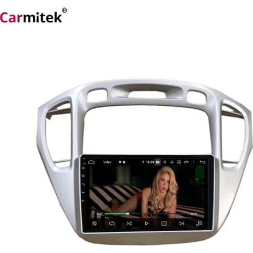 Highlander Android 9.0 Touch screen gps android auto navigator car radio for 2002 Toyota Highlander 2000--2007