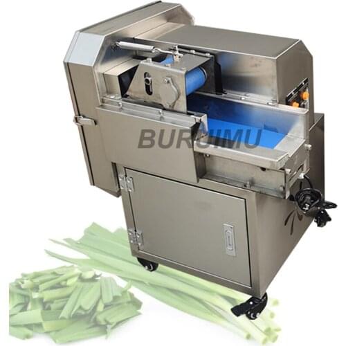 Multifunctional Electric Vegetable Cutting Machine Cutter Potato Slicer Cabbage Chilli Leek Celery Scallion Dicing Maker