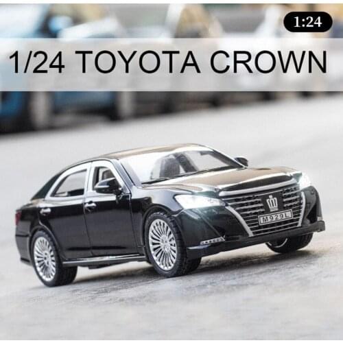 1/24 TOYOTA CROWN Alloy Car Model Die Cast Classic Luxury Car Favorites Gift Kids Toys Free Shipping Original Box