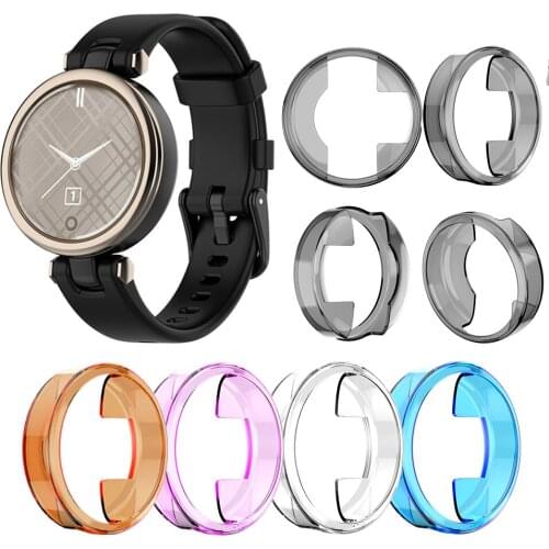 Soft TPU Protective Case Cover For Garmin Lily Watch Cases Protector Shell Frame Accessories