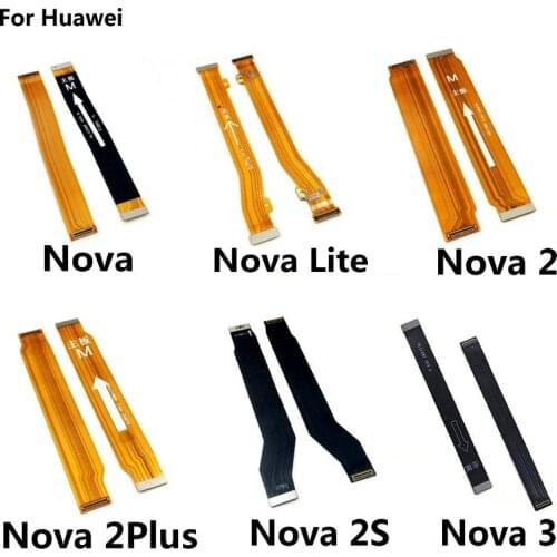 New Main Board Motherboard Connector Board Flex Cable Replacement Parts For Huawei Nova 5i 5 4e 4 3 3i 3e 2 2S 2i Plus Lite 2017