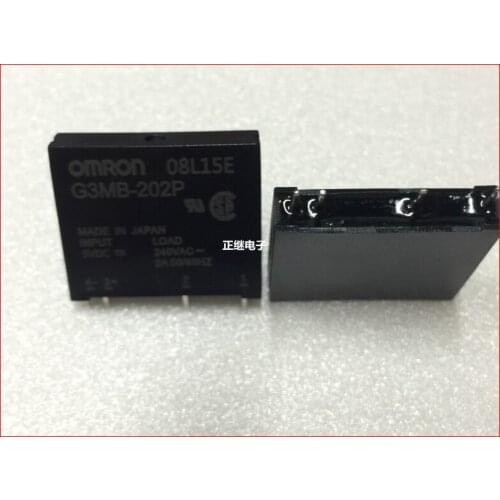 New solid state relay G3MB-202P 5V 12V 24V 2A / 240VAC and G3MC common