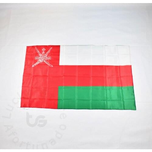 Oman 90*150cm flag Banner Hanging Oman National flag for meet,Parade,party.Hanging,decoration