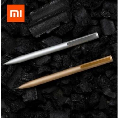 Original Xiaomi Mijia Metal Sign Pens Mijia Sign Pens Mijia Ink Japan Durable Signing 0.5mm Metal Pens PREMEC Switzerland Refill