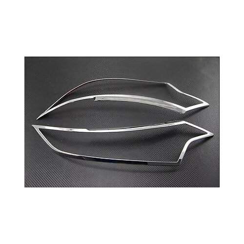 Front Head Light Lamp Headlight Cover Trim For Mitsubishi Outlander 2015 2016