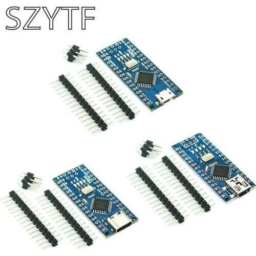 1pcs Nano 3.0 Mini USB Driver ATmega328 5V 16M Micro Controller Board Nano CH340 V3.0 for arduino