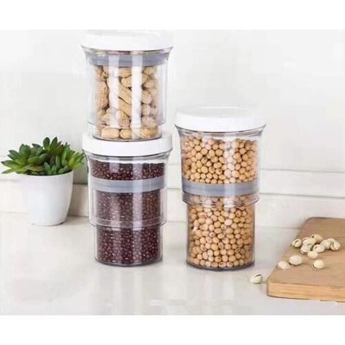 Adjustable Food Storage Container Portable Vacuum Retractable Crispers SP99