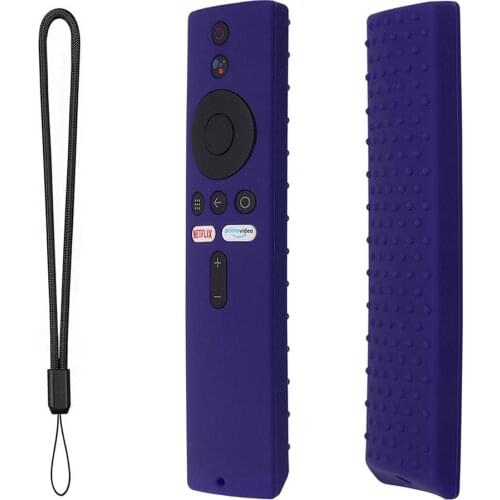Silicone Remote Control Case For Xiaomi Mi Box S/4X / Xiaomi Mi Remote TV Stick Cover Anti-Slip Shockproof Protective Cover