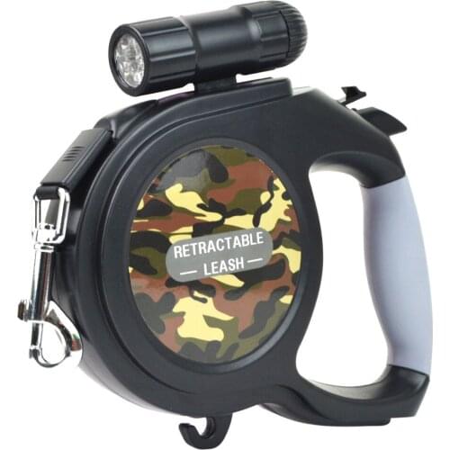 Retractable Pet Cat Dog Leash Rope Pet Dogs Traction Ropes Adjustable Dual Dogs Strap Leash Automatic Flexible Dog Pet Rope