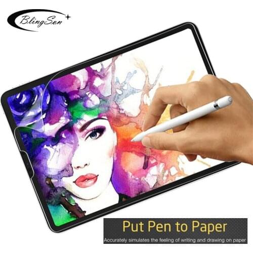 Paper Screen Protector Like Film for Apple iPad Pro 12.9 Painting Drawing Matte PET Film For iPad 12.9 inch 2015 2017 2018 2020