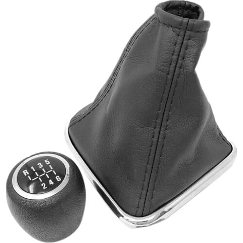 6 Speed Gear Stick Shift Knob Gaiter Boot for Chevrolet Cruze 2008 - 2015