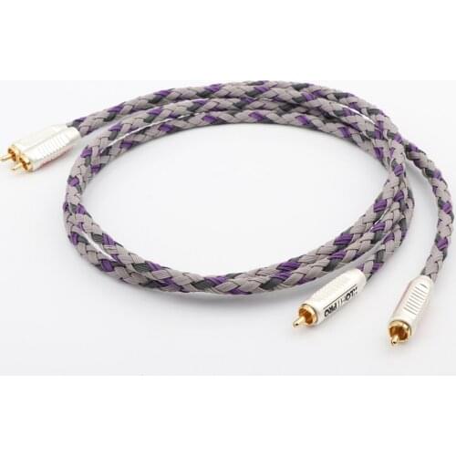 Audio Signature S3-2 Gold Plated RCA Interconnect Cable Hifi Cables XlR Cable Optical Cable Audio Splitter