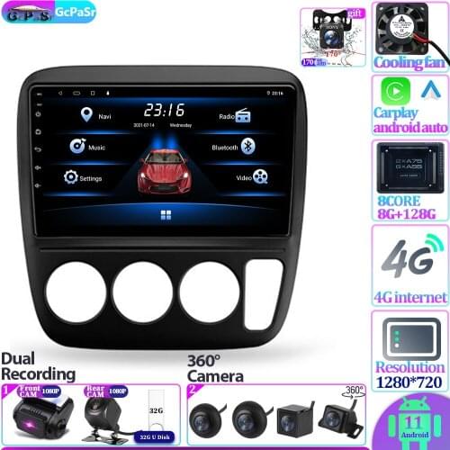 Car Radio Video Player For Honda CR-V CRV 1995 1996 1997 1998 1999 2000 2001 Android 10 Navigation gps dvd accessories