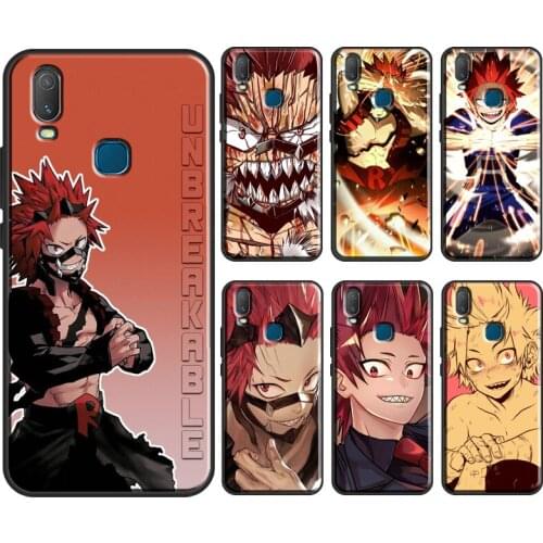 Kirishima Eijiro My Hero Academia Case For Vivo V17 Neo V20 SE Y1S Y12 Y17 Y30 Y50 Y70 S1 Y91C Y20 S Y11 2019 Back Cover