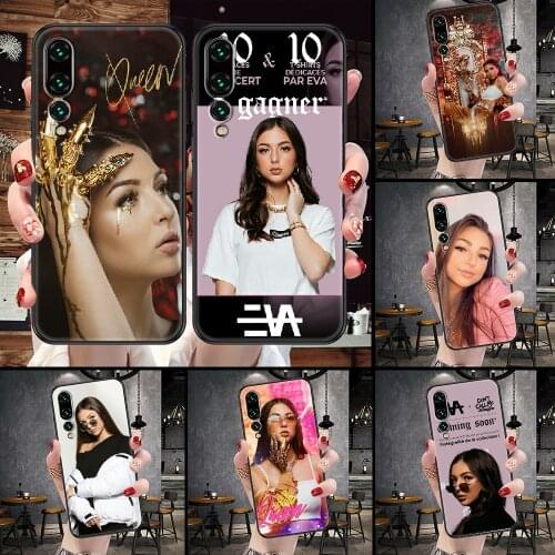 Eva queen Phone Case For Huawei P Mate P10 P20 P30 P40 10 20 Smart Z Pro Lite black painting cell cover fashion prime art Etui