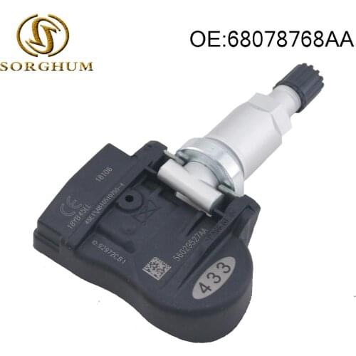 1pcs 68078768AA Tire Pressure Sensor TPMS 433 MHz Fits For Chrysler For Dodge Journey