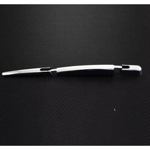 For Nissan Qashqai 2014 2015 2016 3pcs ABS Chrome Rear Tail Window Windsheld Rain Wiper Molding Trim Car Accessories