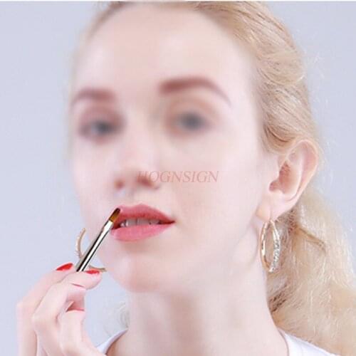 Lip Brush Lipstick Brush Portable With Lid Makeup Female Eyebrow Mini Concealer Lip Sale