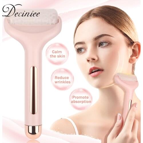 Ice Roller Face Massager Skin Massager Roller Reduce Wrinkles Eye Puffines Migraine Pain Relief Facial Cool Ice Roller for Eyes
