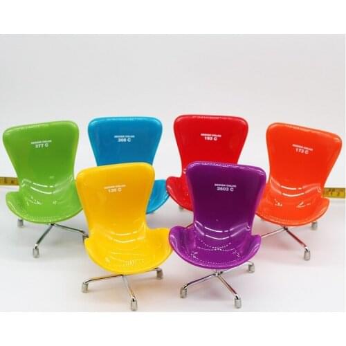 Wholesale Mini cute fashion chair Office decoration Toy storage and display rack (150pcs)