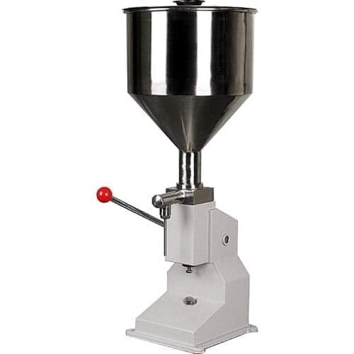 New Arrival Manual Filling Machines Handle Pressure Paste Juice Honey Food Filler Machine Liquid Filling Packing