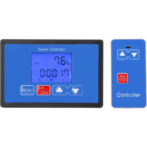 Remote Control DC Brush Digital Motor Speed Controller 6.5V-55V 30A LCD Motor Cycle Run/Stop Timer