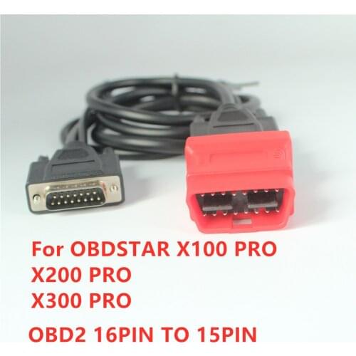 Universal x100 pro Main Cable Car Diagnostic Cables Connectors For x100 Pad 2 OBD2 16PIN Auto Adapter 15PIN Cable Adapters