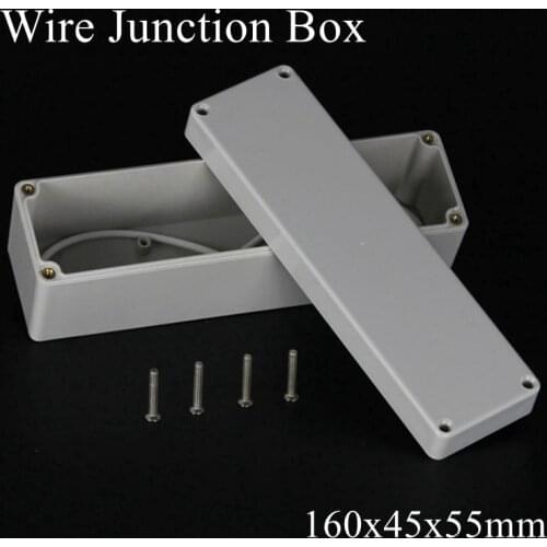 160x45x55mm ABS IP65 Waterproof Plastic Wire Junction Box Distribution Enclosure Project Case Electronic Terminal Instrument