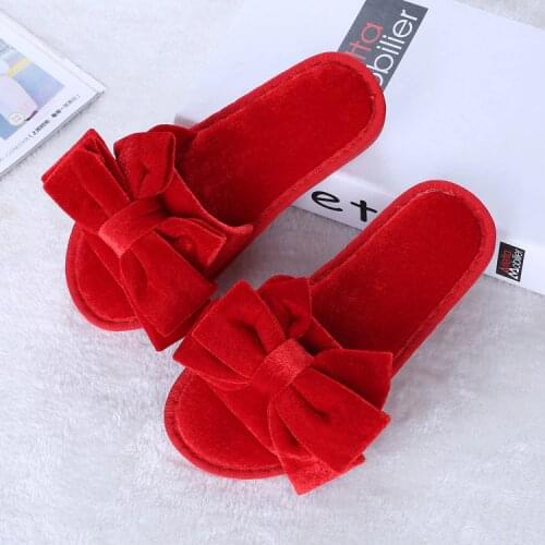 Winter Slippers Women Warm Soft Fur Home Shoes Pantufa Soft Sole Wool Indoor Flat Shoes Female Plush Casual Footwear Chinelo