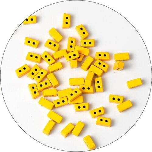 JUWANG 10 Pcs\lot Bohemia Loose Beads For Jewelry Making 22 Candy Colors Strand Beads DIY Handmade Jewelry Findings Accessories