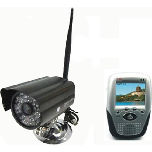 2.4Ghz Wireless Outdoor Camera Water-Proof IP66 IR Night Vision Wireless Baby Monitor