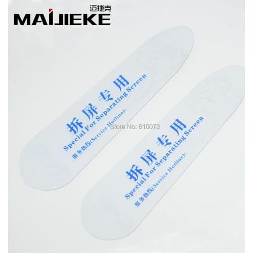 2PCS MAIJIEKE For iPhone Special Open Tools Mobile Phone Tablet Screen Front Glass Frame Plastic Disassemble Card for Samsung