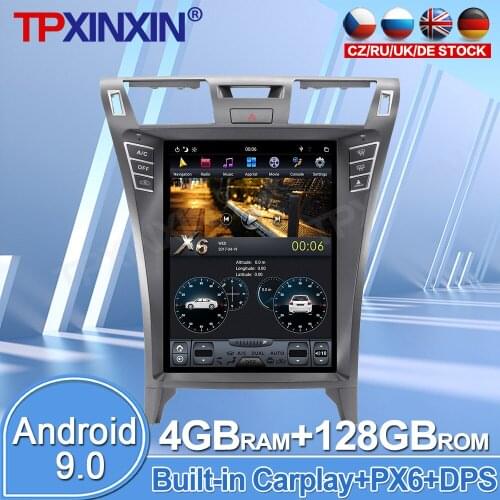 Android 9.0 4+128G For Lexus LS460 2006-2012 ISP Touch Screen Car Multimedia Radio Player GPS Navigation System With DSP Carplay
