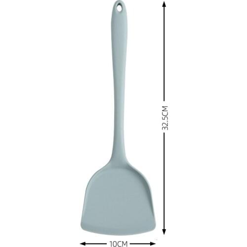 Non Stick with Hanging Hole Kitchen Accessories Multi Purpose 1Pcs Large Scraper Cooking Tools Translucent for Household