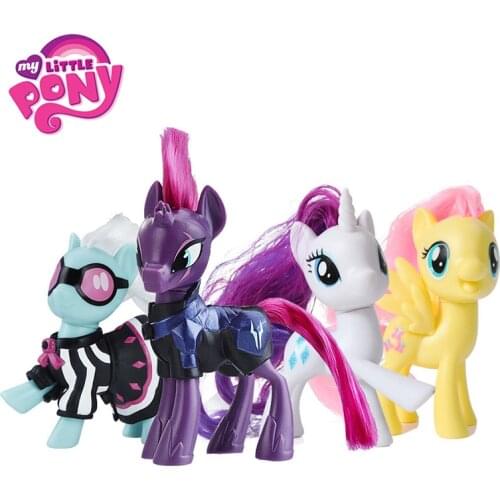 My Little Pony Toy Friendship is Magic Tempest Shadow Rainbow Lyra Heartstring Rarity PVC Action Figure Collection Model Doll