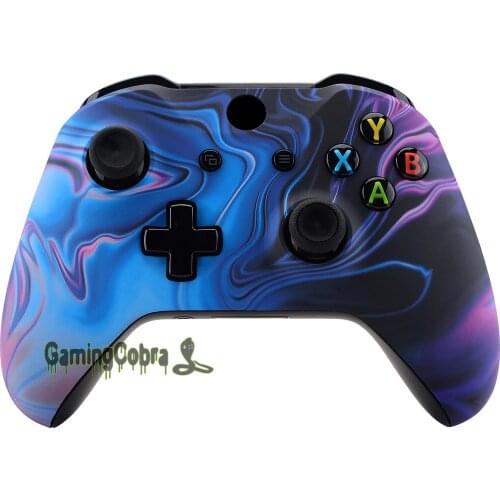 EXtremeRate Origin of Chaos Patterned Front Housing Shell Case Replacement Part for Xbox One X & One S Controller (Model 1708)