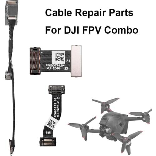 GPS Flexible Cable Gimbal Signal Cable ESC Board Cable For DJI FPV Combo Gimbal Coaxial Cable Drone Repair Replacement Accessory