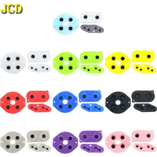 JCD 10 Set Rubber Conductive Button A-B D-pad for Game Boy GB Silicone Start Select Keypad