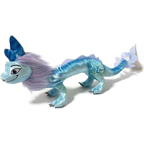 Kawaii 45cm Sisu Dragon Plush Raya and the Last Dragon Toys Tuk Tuk Soft Stuffed Animal Dolls