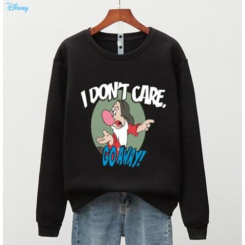 Disney Hot USA Anime Haikyuu Hoodies Women Funny Snow White and the Dwarf Graphic Streetwear Winter Warm Unisex Sweatshirts