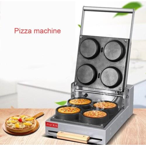 Commercial pizza machine 220V Electric Waffle Cake Baking Pan Small pizza special machine