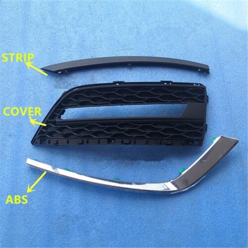 Front Fog Light Cover For Chery Arrizo 5 ABS Chrome Decoration Strip J60-2803513