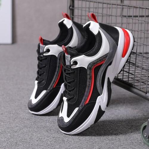 New Men Casual Sneakers Mens Running Shoes Lace Up Sport Shoes Male Outdoor Walking Jogging Shoes