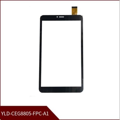 New Black FOR 8" Inch YLD-CEG8805-FPC-A1 Tablet Computer Touch Screen Capacitance Panel Handwriting Free Shipping