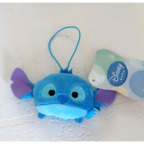 Mickey Minnie Mouse plush toys Stitch Plush pendant Kids girls Birthday Gift Mobile phone rope Wedding Supplies