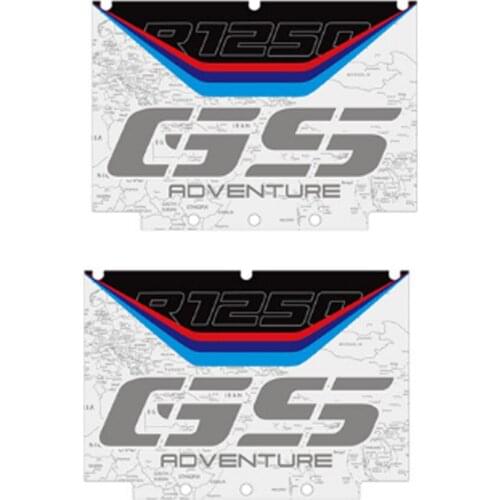Reflective cover for motorcycle ADV adhesive for side trunk for BMW 2013-2018, R1200GS, R1250GS, Adventure 2013