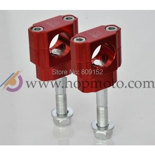 28mm Handlebar Clamp for CRF dirt bike pit bike motorcross 28MM dedicated CNC adjustable handlebar clamp adapter code