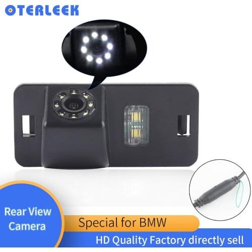 8LED lights good night vision car reverse camera for BMW E46 E53 E90 3 Series 5 Series Waterproof