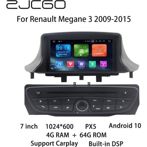 Car Multimedia Player Stereo GPS DVD Radio Navigation Android Screen For Renault Megane 3 2009-2015