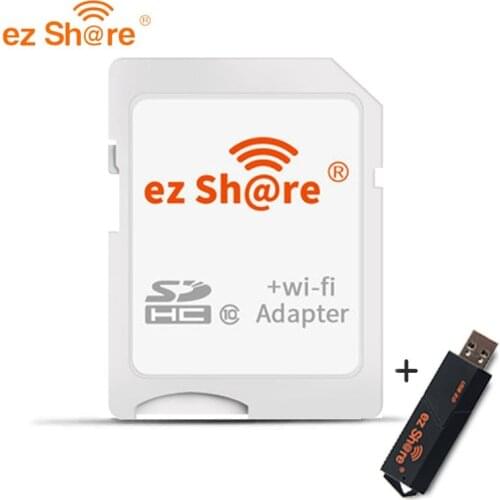 Ez Share wifi Sd Card Adapter class10 sdhc Wireless for Micro Sd Memory Card reader flash available for canon/nikon/sony DSLR